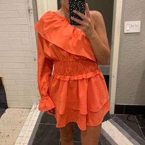 BOOHOO One Shoulder Mini Dress